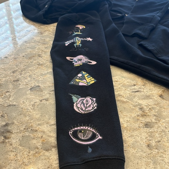 Volcom Stone Women’s Hoodie-Pullover, XS (0/2) in Black - Picture 3 of 8